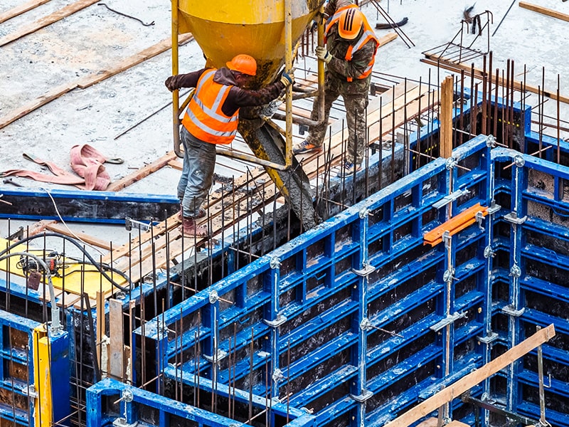 Mão de obra na construção civil