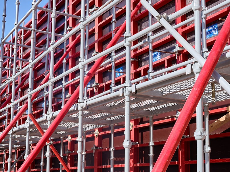Passarelas para trabalho em altura
