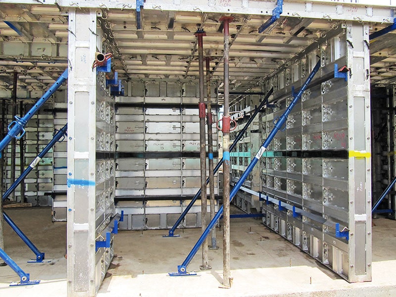 Acessórios para parede de concreto