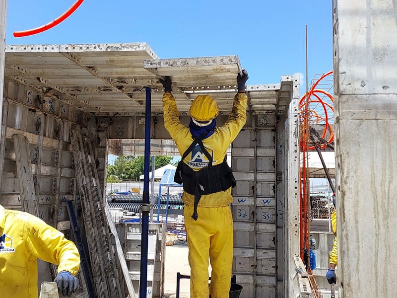Redução de custos com parede de concreto